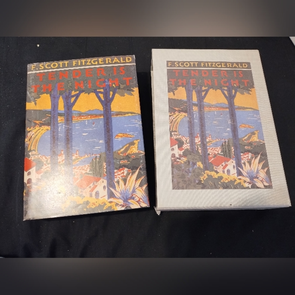 Tender Is The Night By F. Scott Fitzgerald First Edition Library Facsimile W Cov